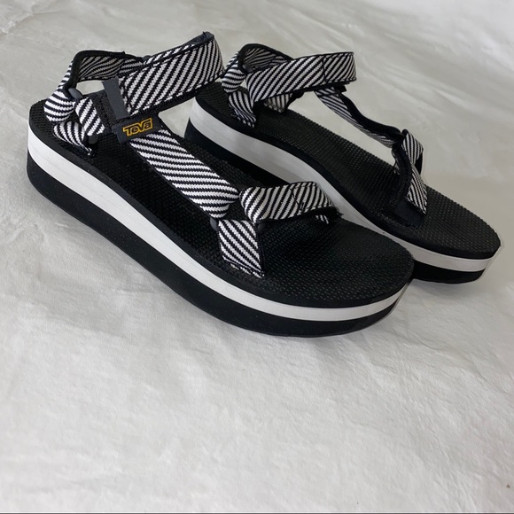 Teva Shoes - Teva Platform Universal Sandal in Candy Stripe